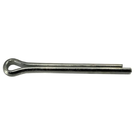 Midwest Fastener Extended Prong Cotter Pin, 3/8 in Dia, 3-1/2 in L, Steel, 3 PK 930326